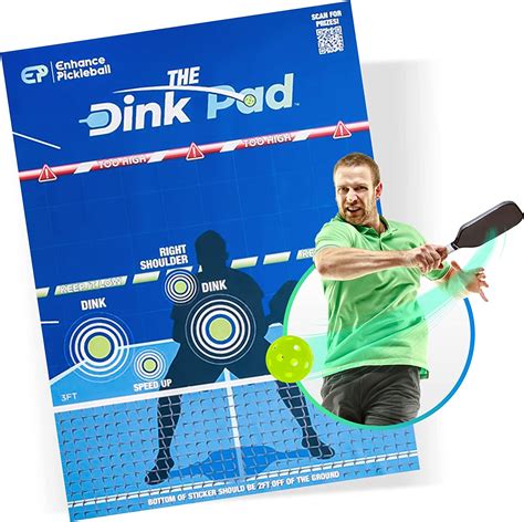 Comes with a FREE catalog of drills so you never run out of ways to train Improve your dinks, volleys, and accuracy Hit thousands of shots and train muscle memory Get better on your own - No partner necessary Weather resistant, works both ind. . Dink pad
